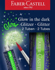 Faber-Castell Glitzer Glow in the dark 2x12ml