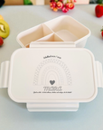 Ausmalbox Regenbogen - Geschenkbox befüllt