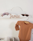 Wolkenregal Weiss mit 3D Namen