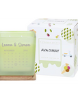 AVA & MAY Duftkerze 450g – personalisiert mit Gravur