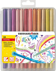 Faber Castell Filzstifte Glitzer 24er Kunststoffbox
