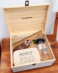Ausmalbox Waldtiere - Geschenkbox befüllt - Mein erstes mal