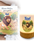 Kinderbuch & Nachtlicht im Set! "Kleine Helden ganz gross" personalisiert