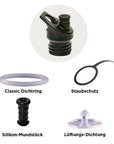Purple Edelstahl Trinkflasche Classic 532ml Klean Kanteen® mit Design