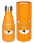 Orange Koor Trinkflasche Volpina 260ml personalisierbar mit Namen in Verpackung