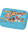 Kinder Znünibox Paw Patrol Candy L von Koziol in Blau mit Clipverschluss und personalisation