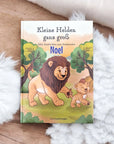 Das Cover mit den Löwen vom Kinderbuch kleine Helden ganz gross von Lea Sonderegger