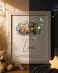 Glow Dreams Sternzeichen Steinbock– personalisiertes Traumbild