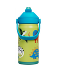 Camelbak Thrive™ Flip Straw Kids – Dino Jam (0.35l) | personalisierte Kinder Thermosflasche aus Edelstahl
