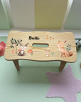 holzhocker waldtiere fichte