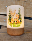 LEDTouch Nachtlicht Waldtiere Reh Fuchsfreunde