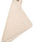 Liewood Louie Kapuzen Badetuch peach sea shell