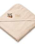 Liewood Louie Kapuzen Badetuch peach sea shell