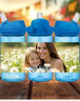 Trinkflasche mit deinem Wunschbild "360° Druck"