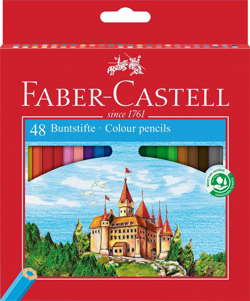 faber-castell buntstifte 48er kartonetui