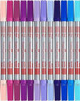 Faber-Castell Double Fibre-Tip Marker in 40 leuchtenden Farben für Schule und Hobby