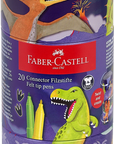 Faber-Castell Filzstift Connector Dino 20er Set, personalisierbar