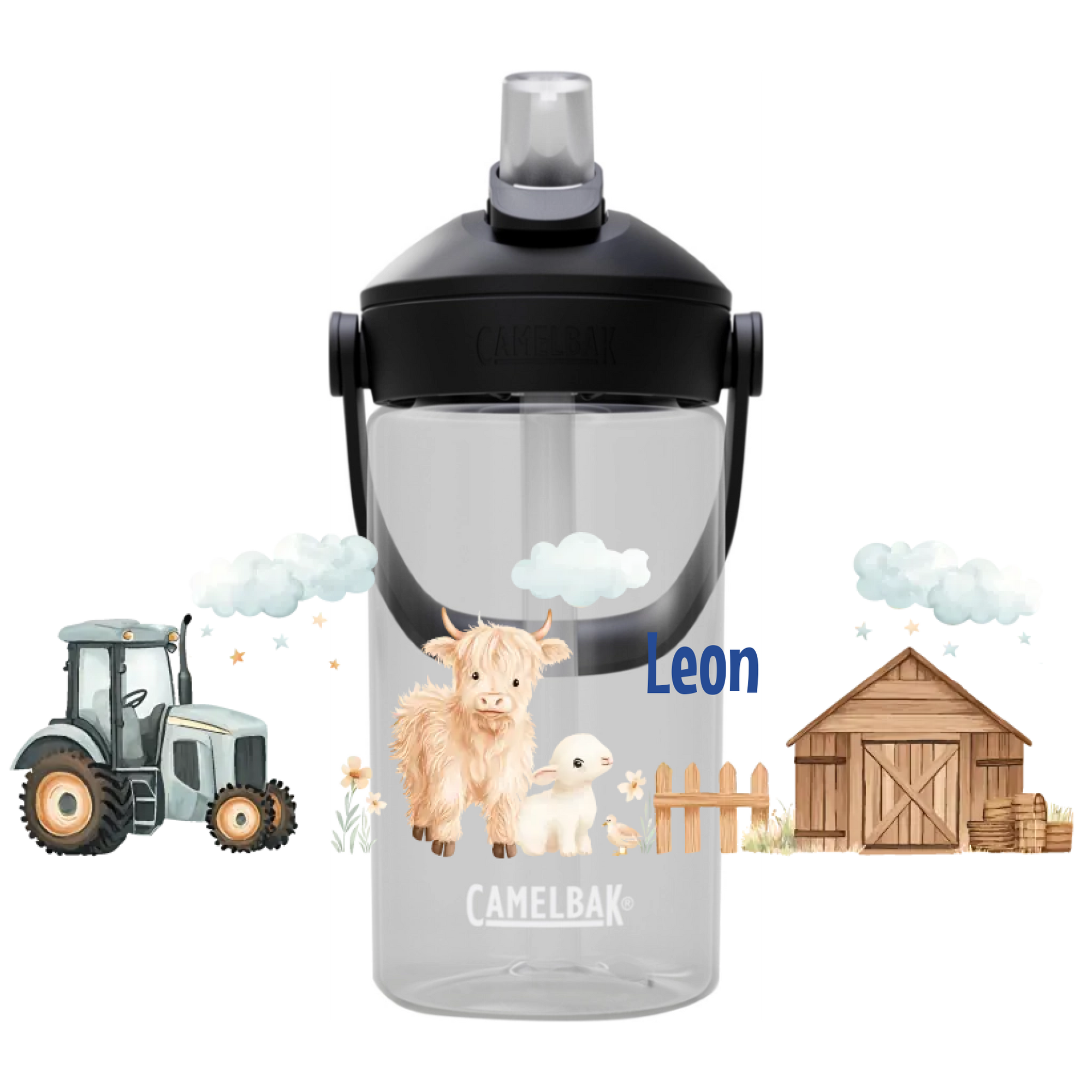 Camelbak Thrive™ Flip Straw Kids – Bauernhoftiere (0.40l)