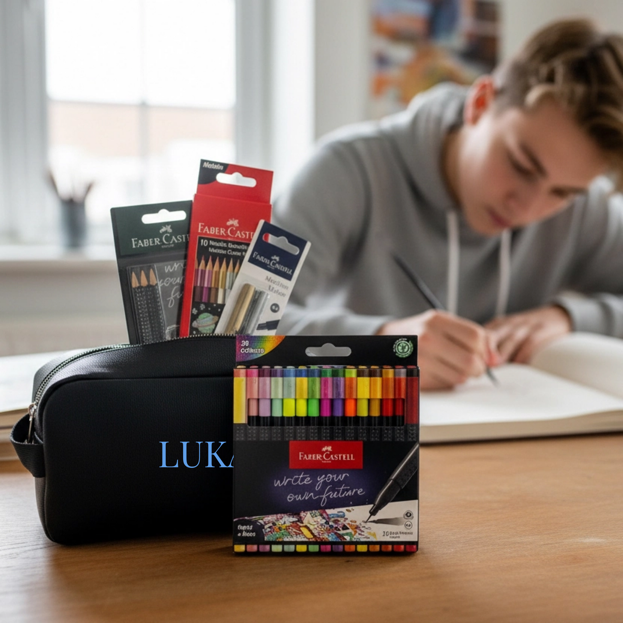 etui kreativ set teens faber castell