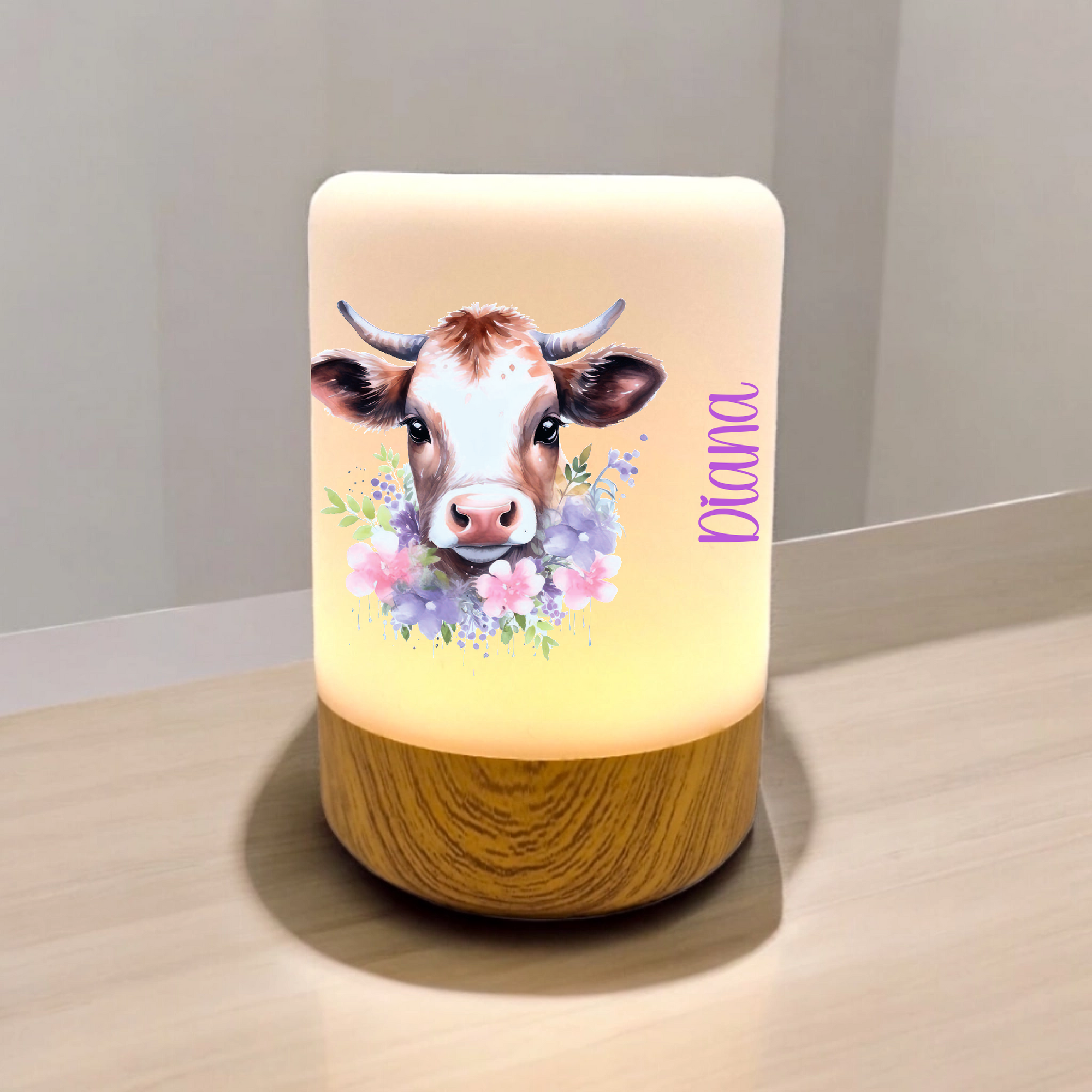 LEDTouch Nachtlicht Kuhkalber "360° Druck"
