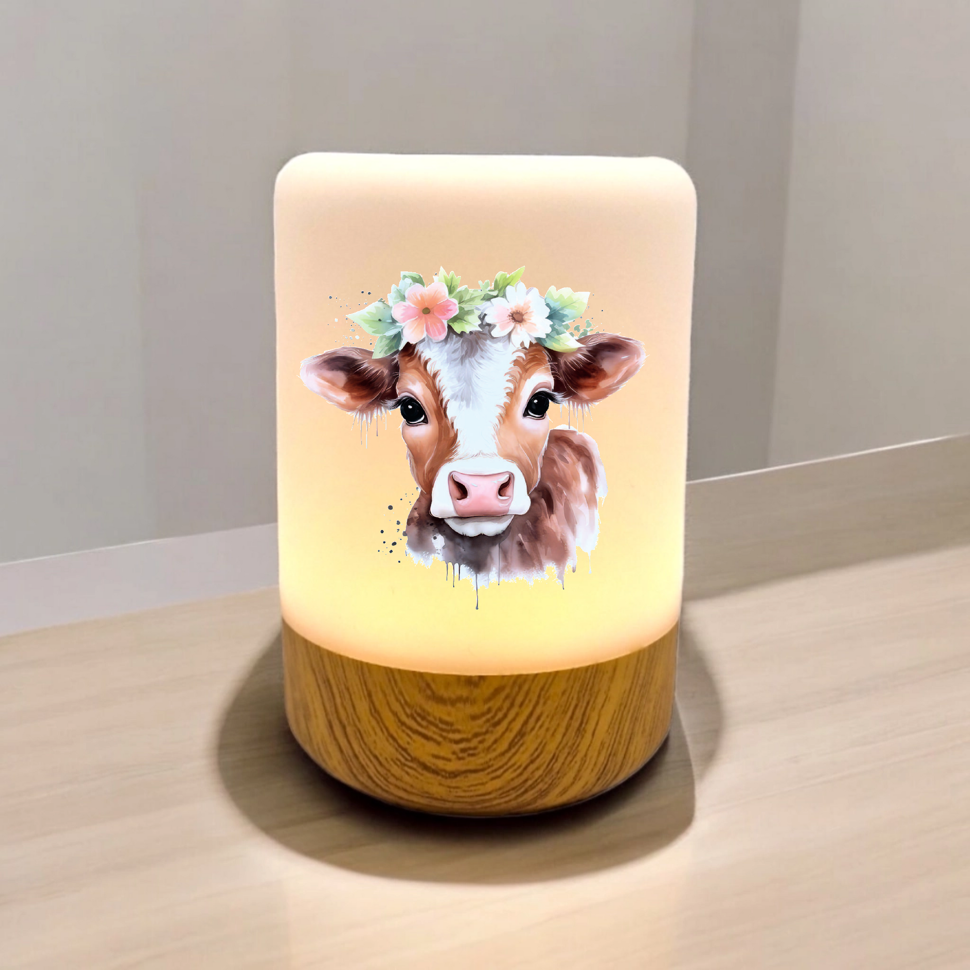 LEDTouch Nachtlicht Kuhkalber "360° Druck"