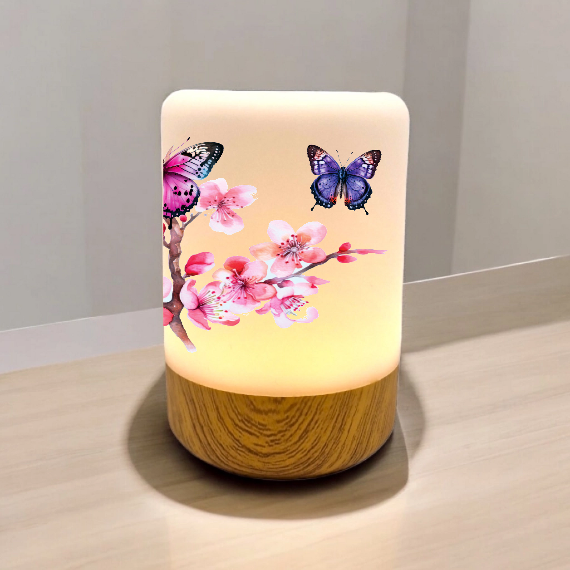 LEDTouch Nachtlicht Schmetterlinge "360° Druck"