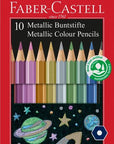 faber-castell metallic 10er etui