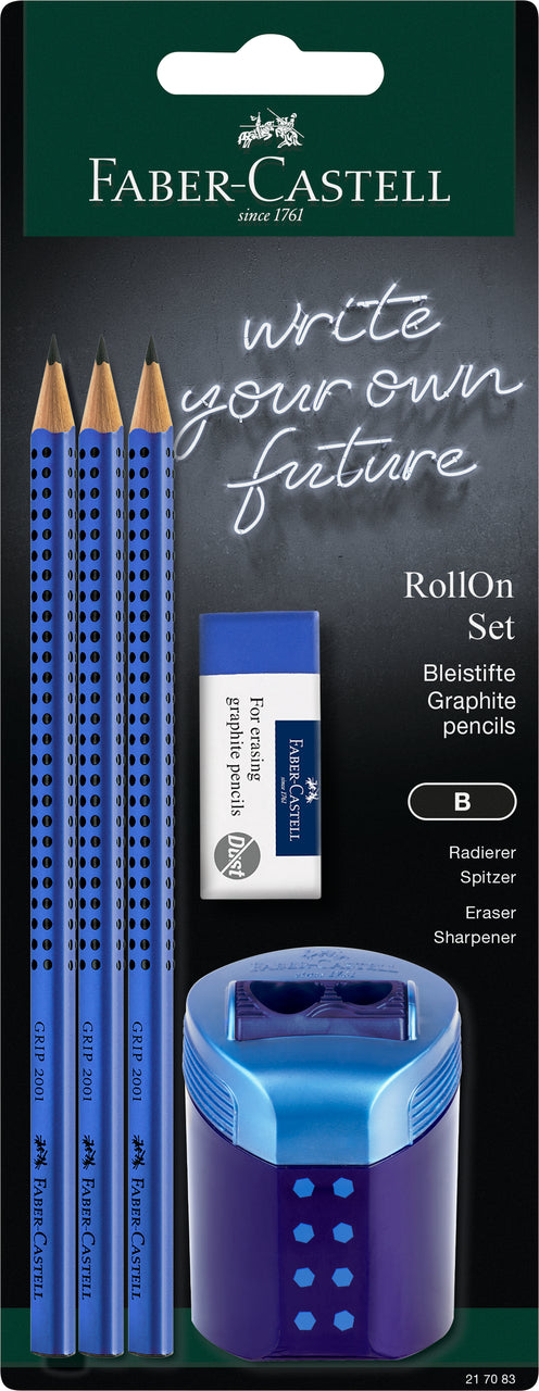 Faber-Castell Grip Set RollOn blue
