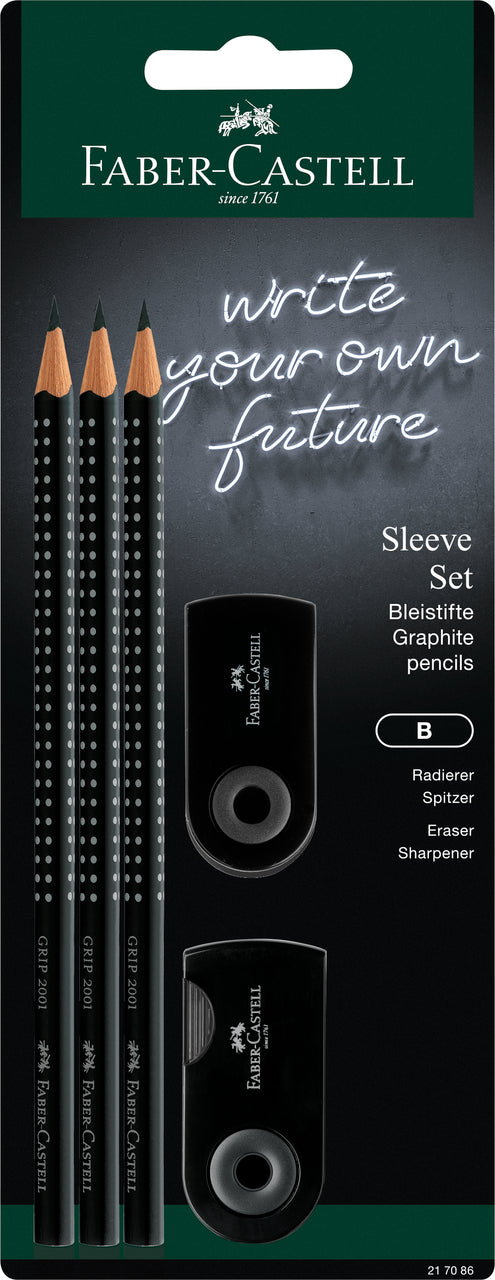 Faber-Castell Grip Set Sleeve Black