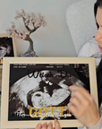 Personalisierter Bilderrahmen mit Ultraschallbild – „Wetsch du mis Gotti / Götti si?“