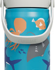 Camelbak Thrive™ Flip Straw Kids – Ocean Life 0.35l | personalisierte Kinder Thermosflasche aus Edelstahl