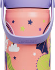 Camelbak Thrive™ Flip Straw Kids – Magic Unicorns 0.35l | personalisierte Kinder Thermosflasche aus Edelstahl