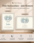 Glow Dreams Sternzeichen Fische – personalisiertes Traumbild
