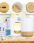 LEDTouch Nachtlicht Waldtiere Reh Fuchsfreunde