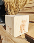 Holzspardose Bauernhof