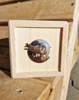 Holzspardose Waldleben