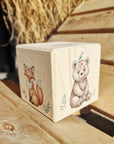 Holzspardose Waldtiere