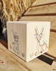 Holzspardose Waldtiere