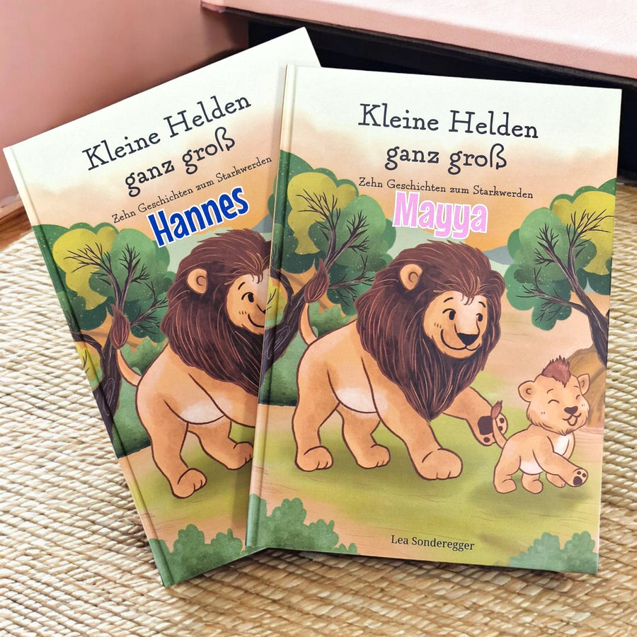 Kinderbuch "Kleine Helden ganz gross" personalisiert