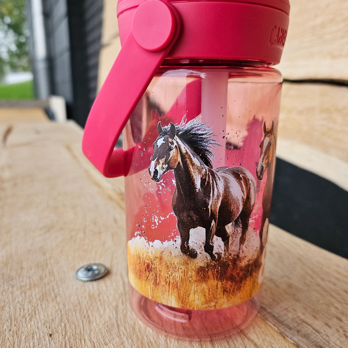 Camelbak Kinder Trinkflasche Pferde “360° Druck“