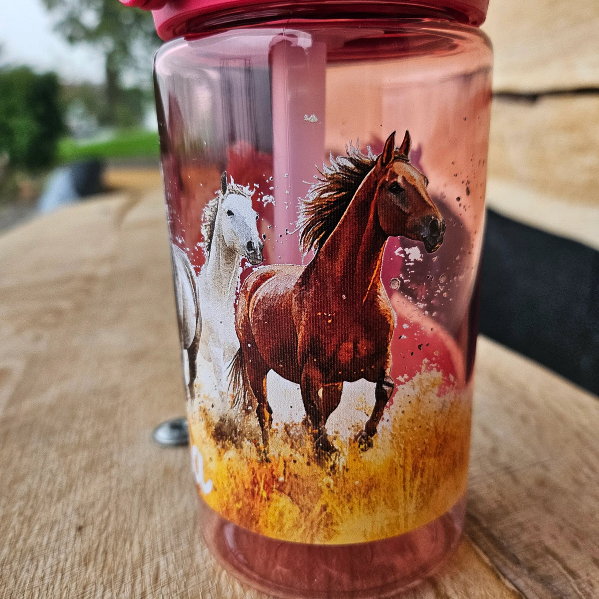 Camelbak Kinder Trinkflasche Pferde “360° Druck“