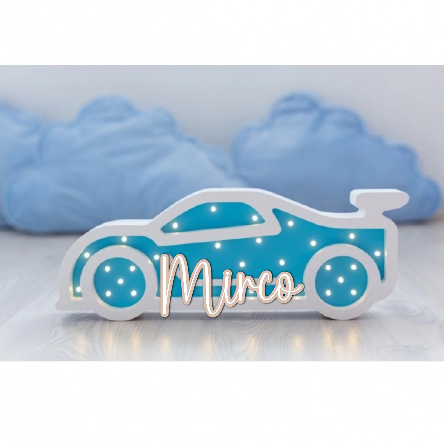 happymoon nachtlicht sportcar holz