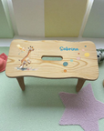 holzhocker fichte giraffe