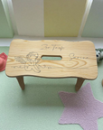 holzhocker taufe engel fichte