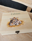 Kinderbesteck-Set mit Bauernhoftier wählbar