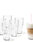 Personalisierte Latte Macchiato Gläser im 2er Set