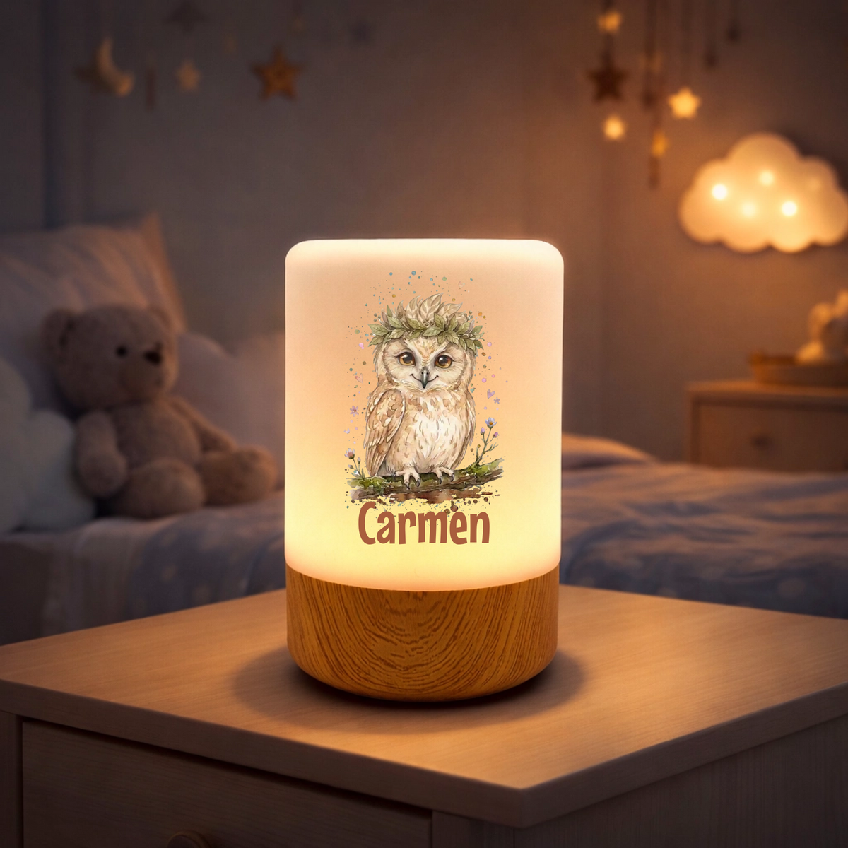 LEDTouch Nachtlicht Krafttier Eule