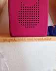 Toniebox Bundle: Personalisiertes Tippi-Regal + Magnet-Wolkenregal Regenbogen